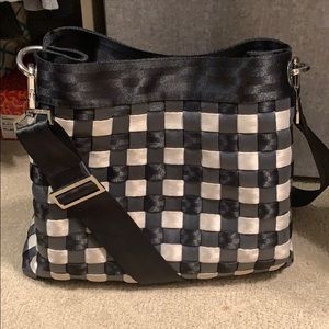 Harvey’s Seatbeltbag Gingham Madison Hobo Handbag